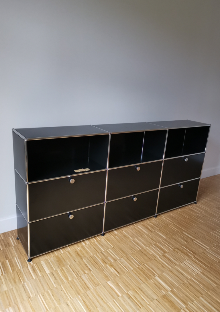 USM Haller Sideboard, schwarz