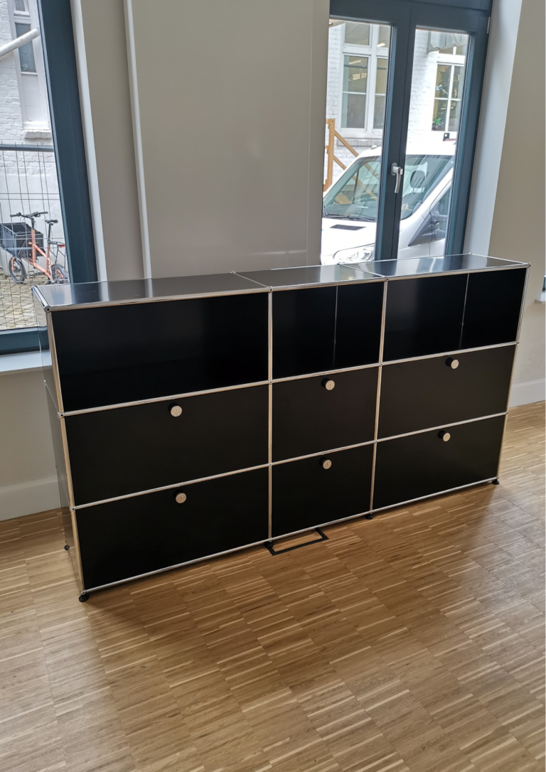 USM Haller Sideboard, schwarz