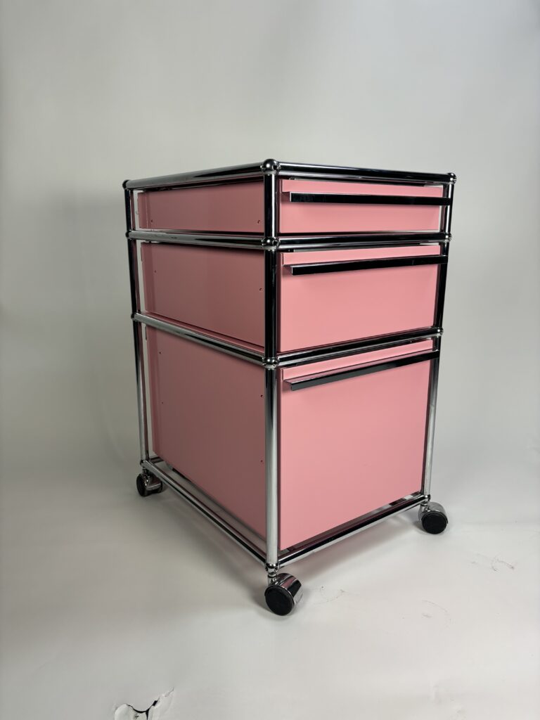 USM Haller Containerschrank, medium, rosa